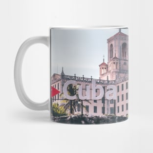 Cuba architecture flag Mug